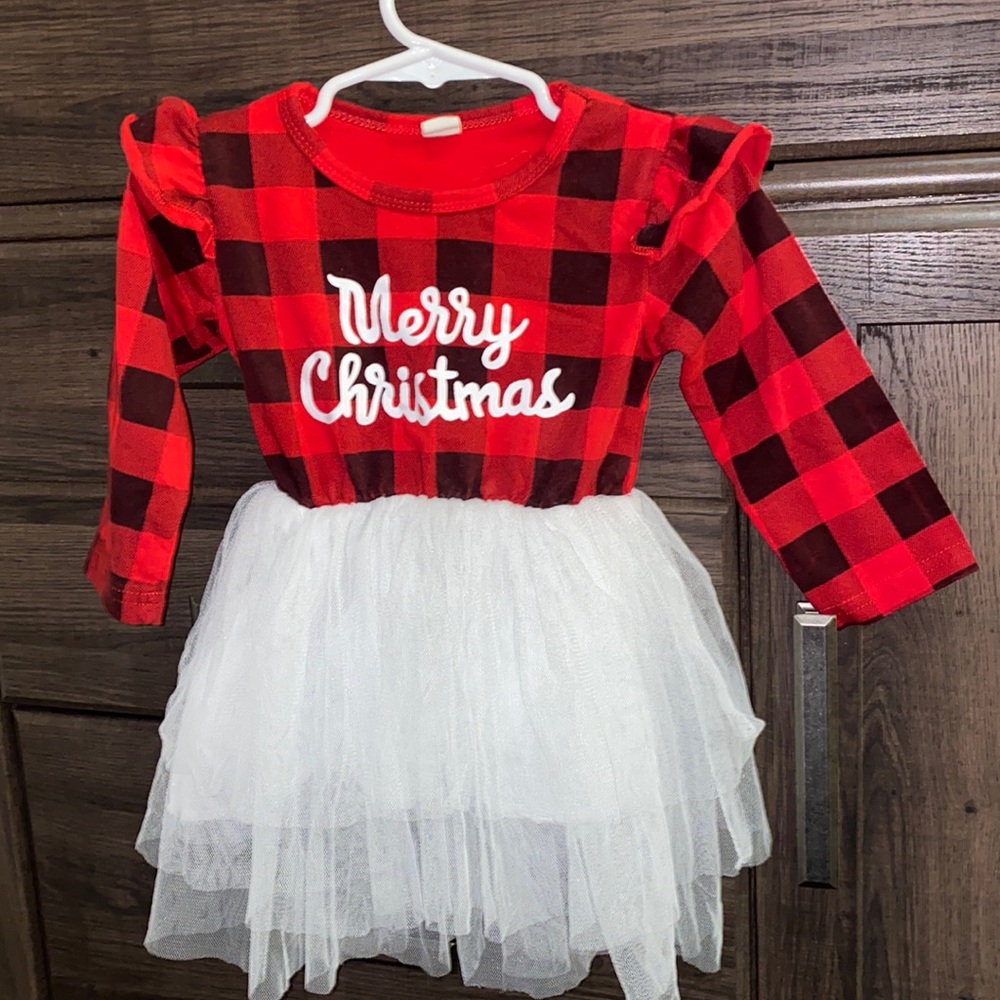 Size 12 month baby girl Christmas dress